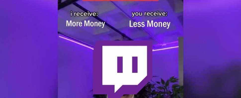 Les streamers n'aiment pas l'idée potentielle de gagner de l'argent de Twitch