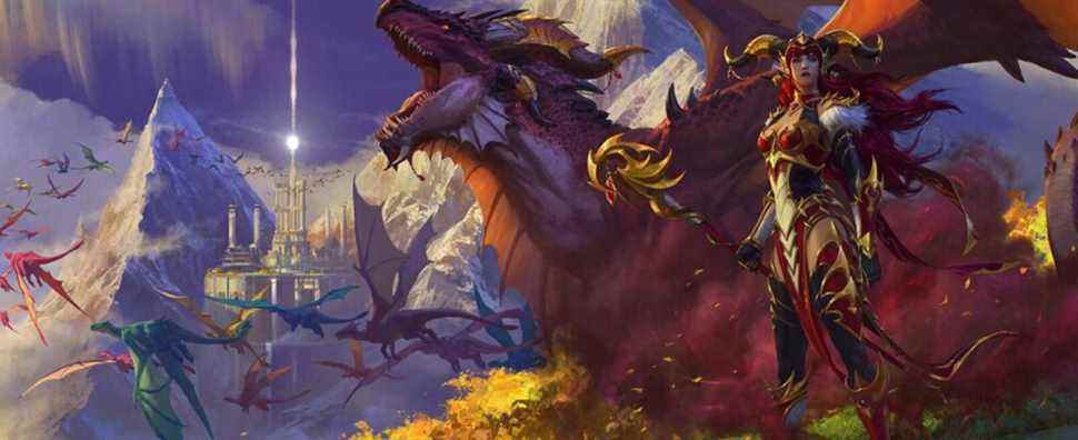 L'extension World of Warcraft Dragonflight se dirige vers Dragon Isles avec un nouvel hybride de classe de course