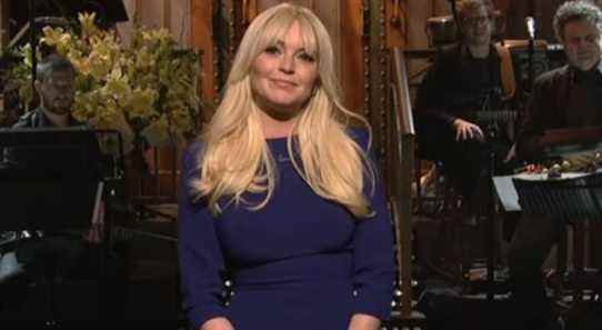 Lindsay Lohan explique comment rire de Jimmy Fallon pendant le célèbre sketch SNL a conduit à l'une des meilleures expériences de sa carrière