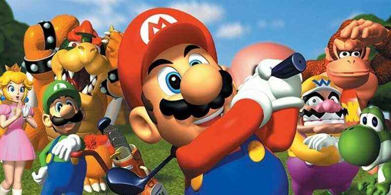 Mario Golf, le jeu de sport classique de la Nintendo 64, arrive ce mois-ci