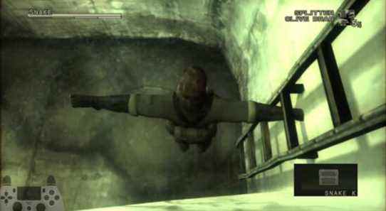 Metal Gear Solid 3 Speedrunner découvre enfin un moyen de sauter cette échelle sanglante