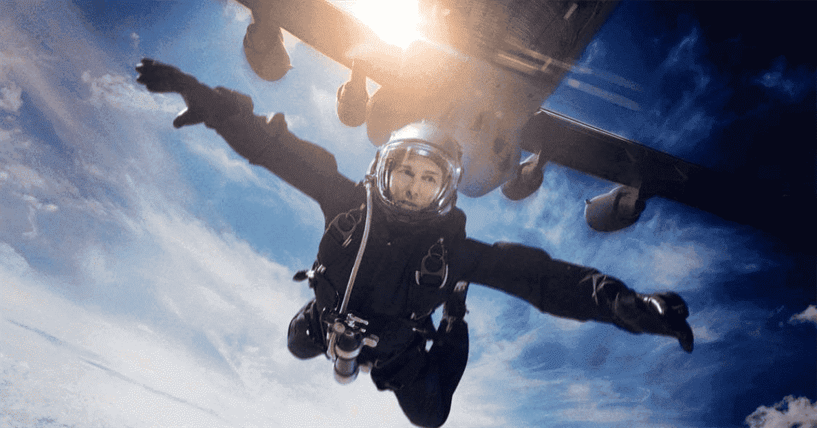 Tom Cruise effectue un saut Halo dans Mission Impossible Fallout 