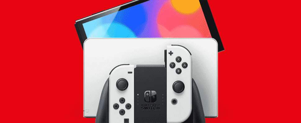 Nintendo Switch OLED obtient une remise rare