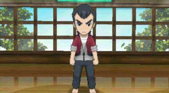 Norman In Gym, Pokemon Omega Ruby And Alpha Sapphire