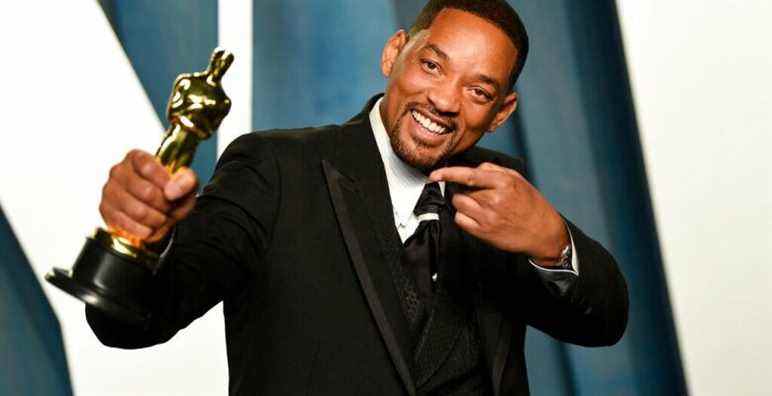 Will Smith arrives at the Vanity