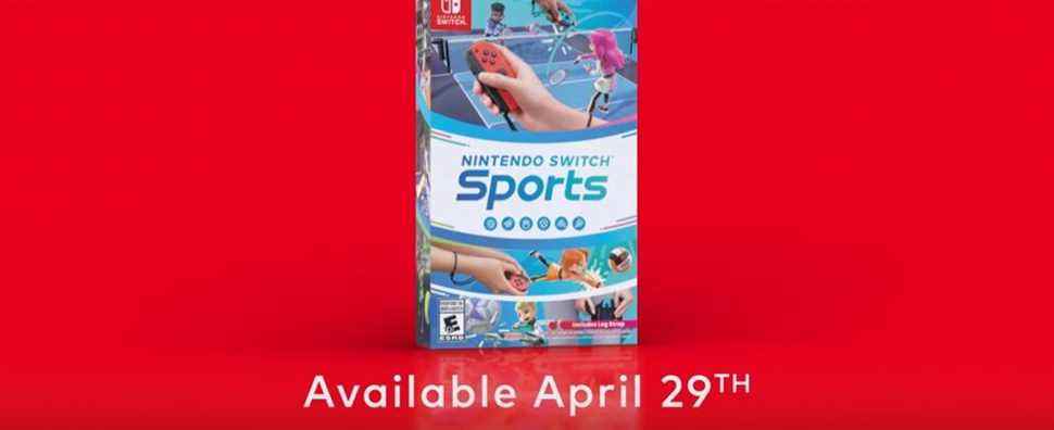 Publicité Nintendo Switch Sports