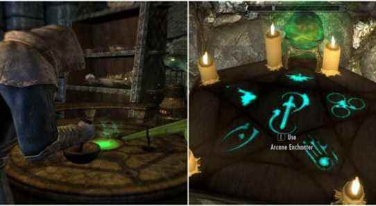 Skyrim: Comment faire une potion d'enchantement fortifiée
