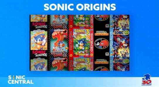 Sonic Origins classé en Corée et en Australie