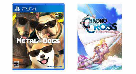 Sorties de jeux japonais de cette semaine : Metal Dogs, Chrono Cross : The Radical Dreamers Edition, plus