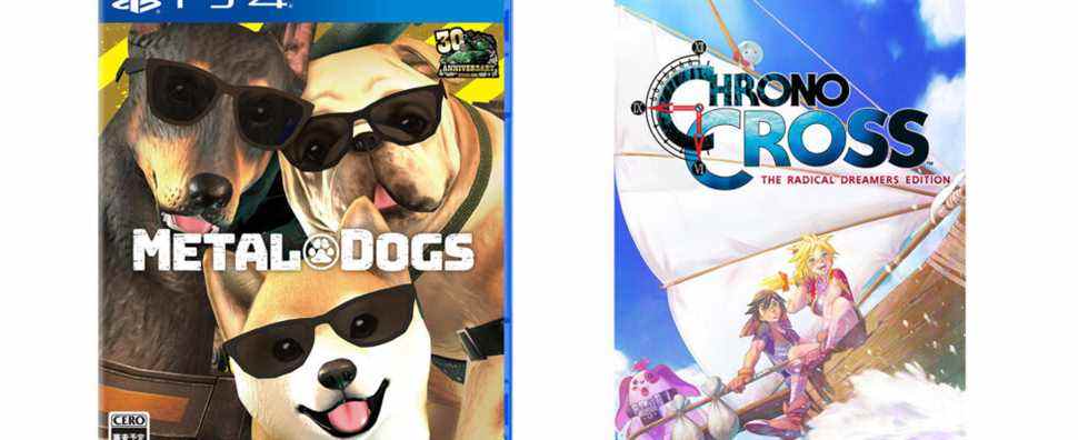Sorties de jeux japonais de cette semaine : Metal Dogs, Chrono Cross : The Radical Dreamers Edition, plus