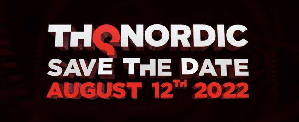 THQ Nordic Digital Showcase 2022 prévu pour le 12 août