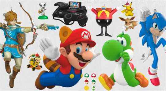 Tous les ornements Hallmark 2022 pour les jeux vidéo Nintendo et Sega
