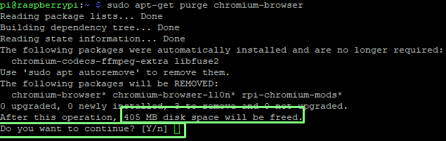 Économisez de l'espace disque dans le système d'exploitation Raspberry Pi