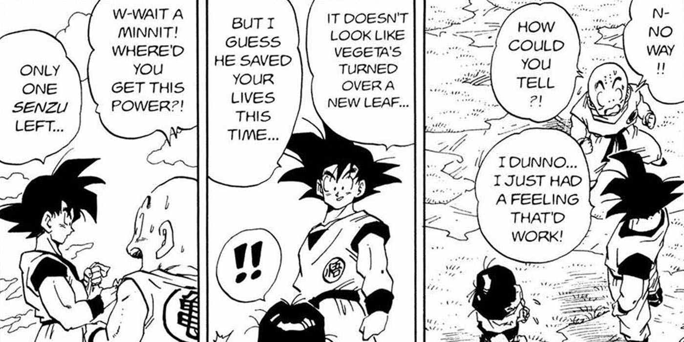 Goku lecture d'esprit