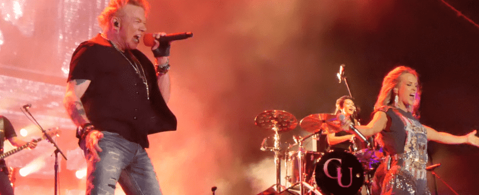Regardez Carrie Underwood et Axl Rose transformer Stagecoach en Paradise City avec deux chansons de Guns N' Roses les plus populaires à lire absolument Inscrivez-vous aux newsletters Variété Plus de nos marques