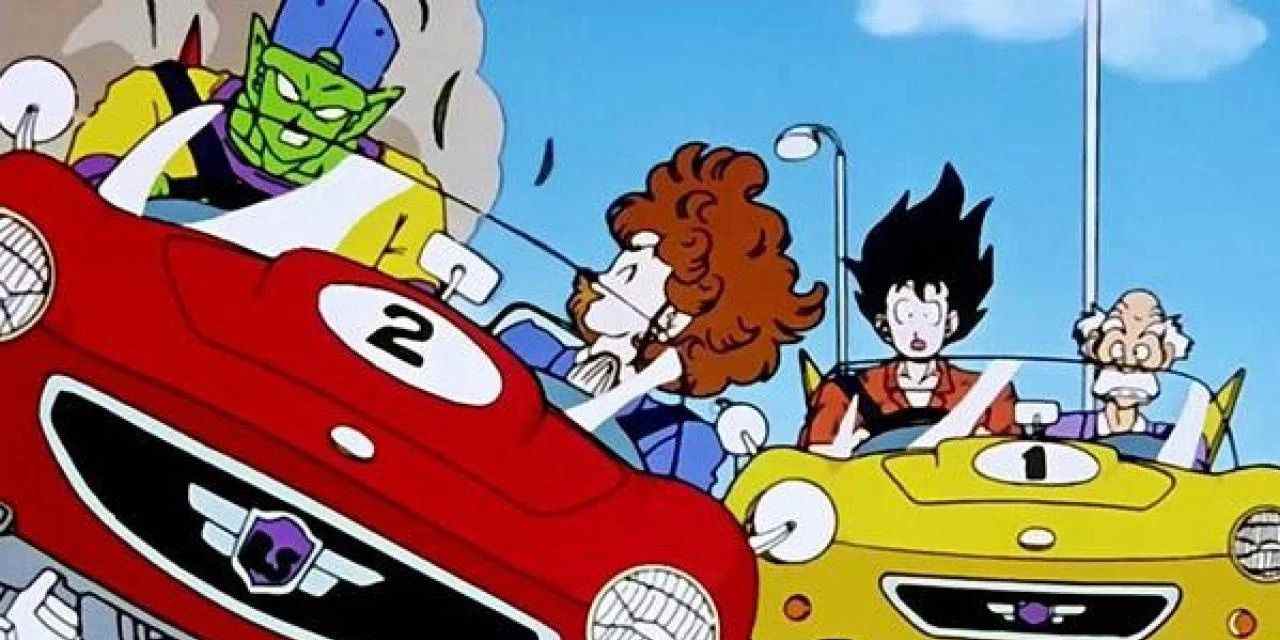 Goku et Piccolo au volant de Dragon Ball Z
