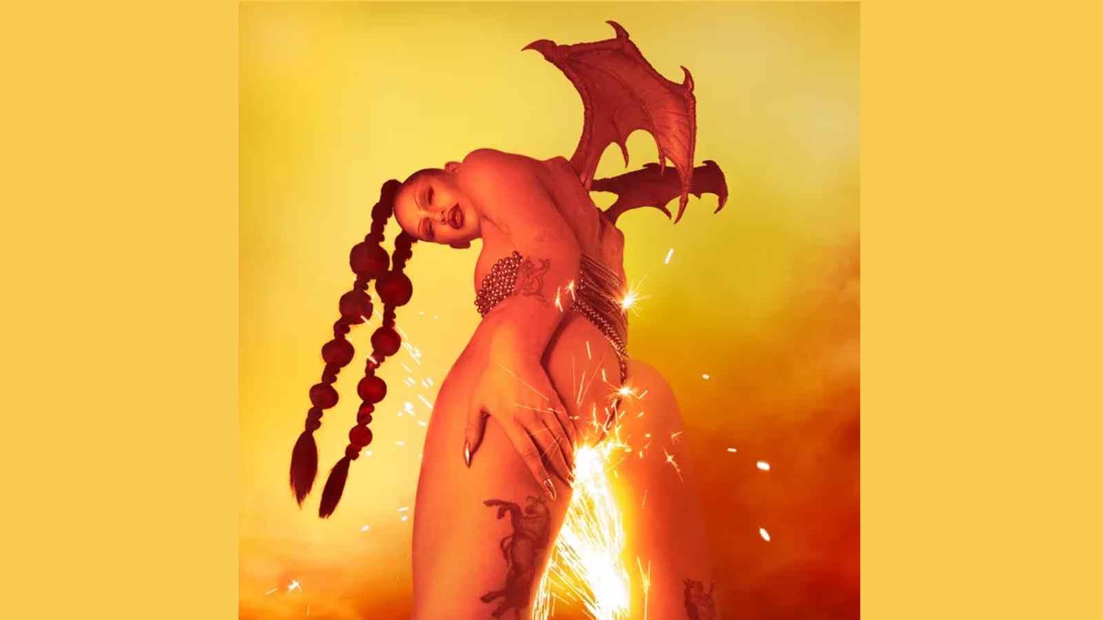 la pochette de Eartheater Phoenix: Flames are Dew Upon My Skin