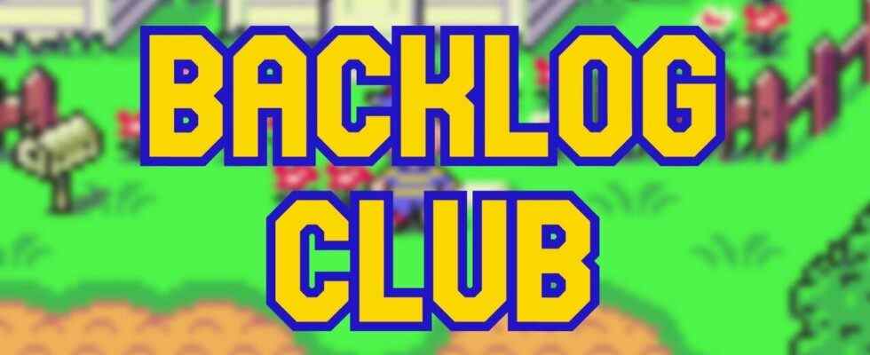 Backlog Club : Semaine zéro, mai - Il est temps de jouer à Earthbound