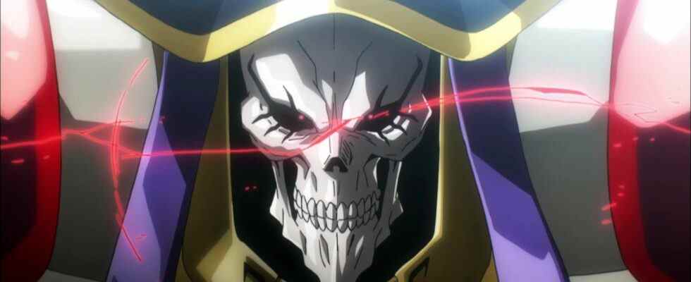 ainz ooal gown glaring