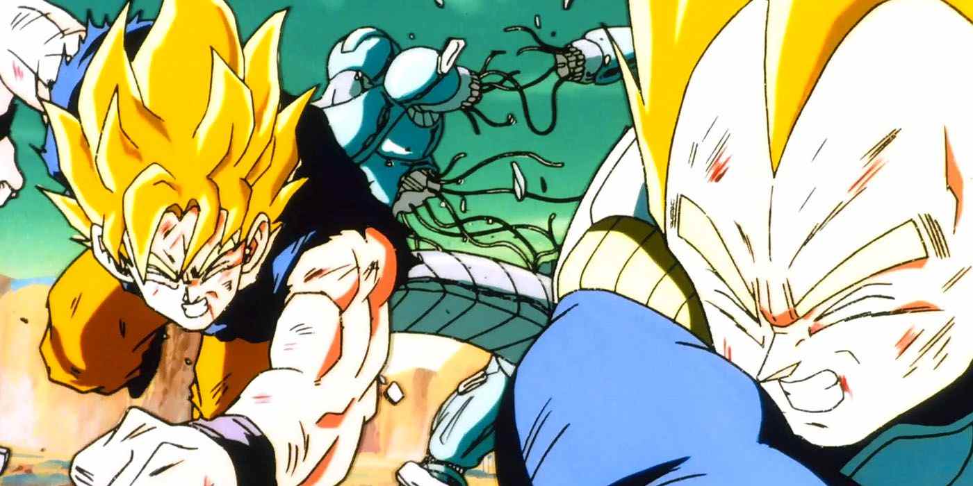 Super Saiyan Goku et Vegeta contre Meta-Cooler