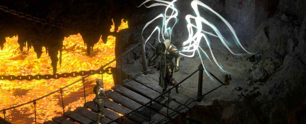 Diablo 2 remaster réutilise les ailes de Tyrael du modèle 3D original