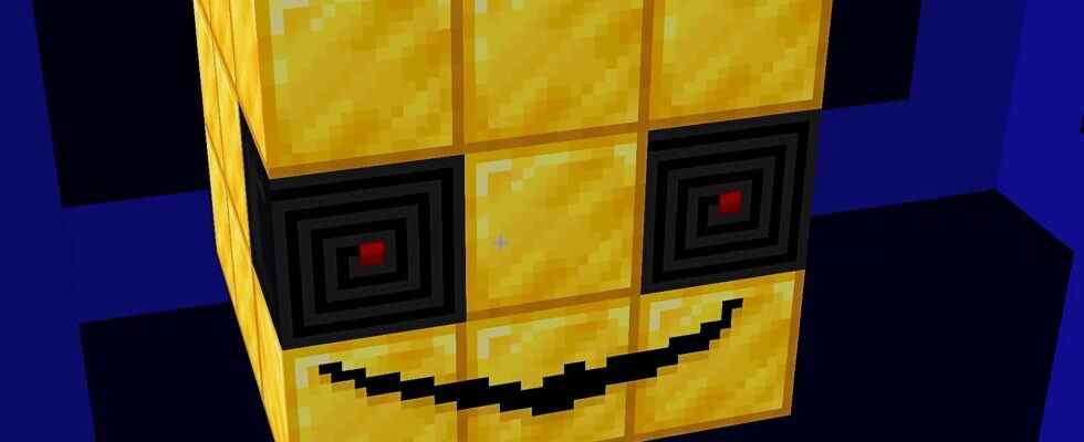 Un fan de Minecraft construit un terrifiant mini-jeu Pac-Man