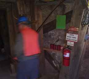 Profondément sous terre lors de la visite de la mine Queen à Bisbee.  JUSTIN HOLMES/SOLEIL DE TORONTO