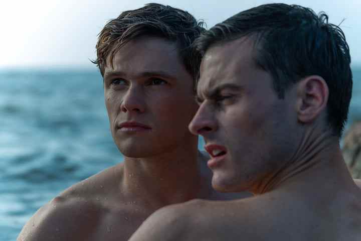 Sergey et Roman dans l'océan dans Firebird.