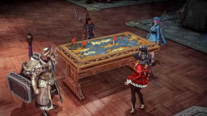 Le tableau des activités de la guilde dans Lost Ark.