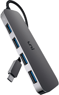 Concentrateur USB-A Uni 4 ports