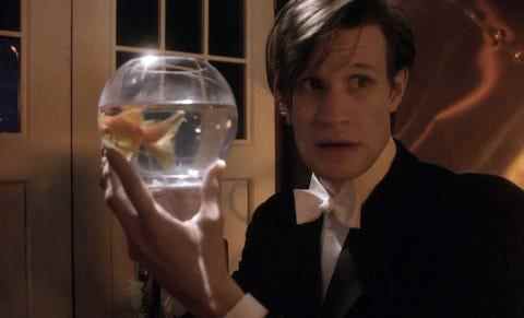 Matt Smith en tant que onzième docteur dans Doctor Who, mauvaise nuit