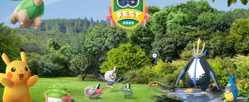 Heure de début du Pokémon Go Fest 2022, prix du billet et activités du Go Fest 2022 expliquées