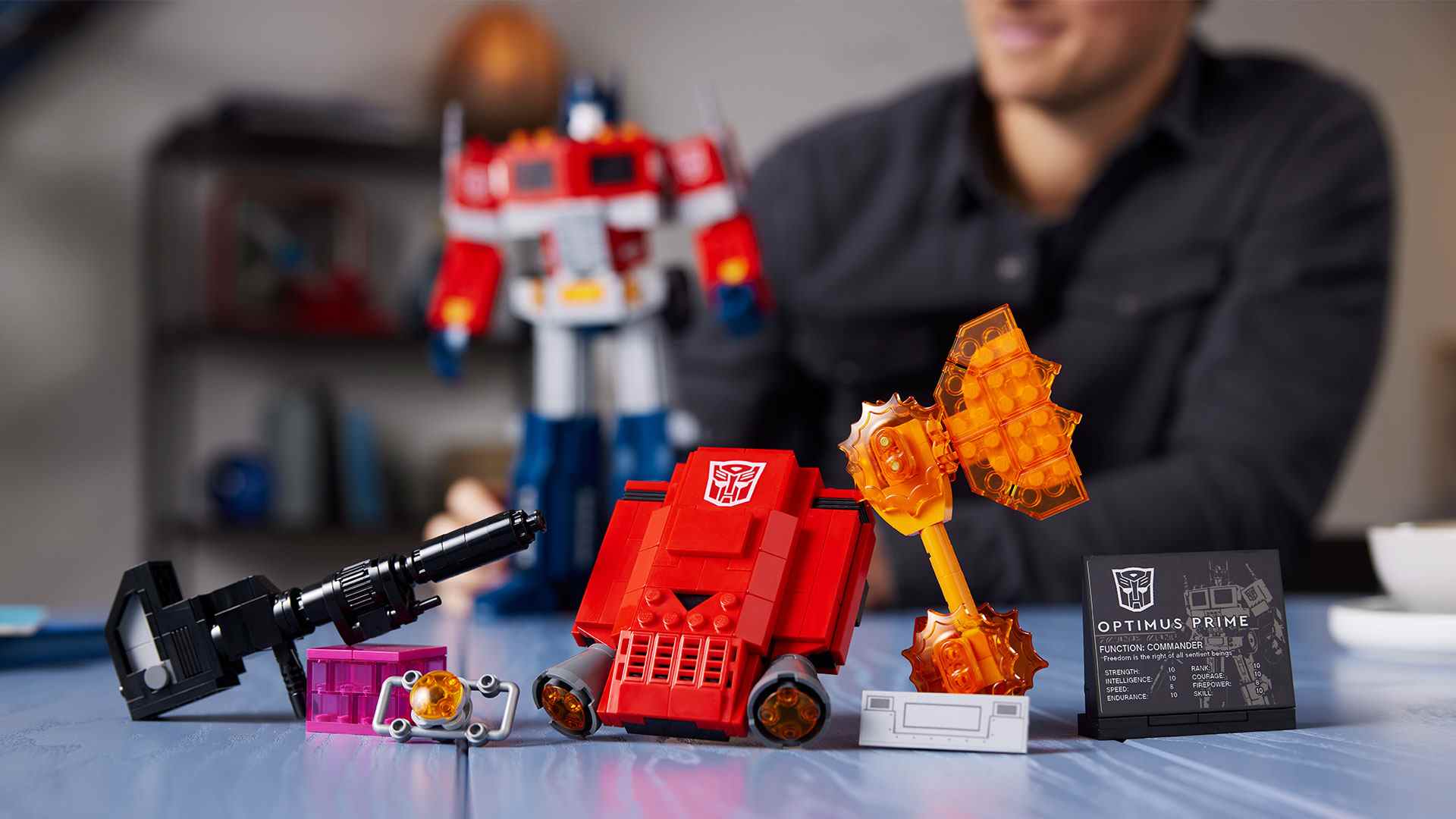 Modèle Lego Optimus Prime