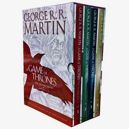 A Game of Thrones Graphic Novel 4 Books Collection Box Set (Relié)