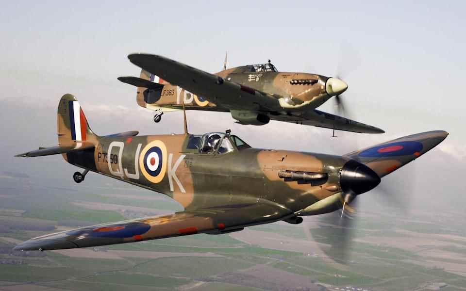 Vol commémoratif de la bataille d'Angleterre de la Royal Air Force