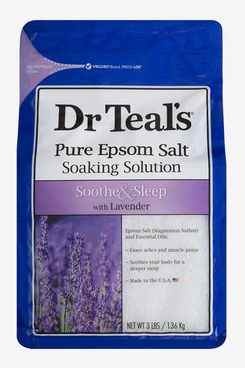   Le sel pur d'Epsom du Dr Teal apaise et dort avec de la lavande