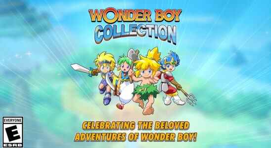 La date de sortie de Wonder Boy Collection est fixée à juin, nouvelle bande-annonce