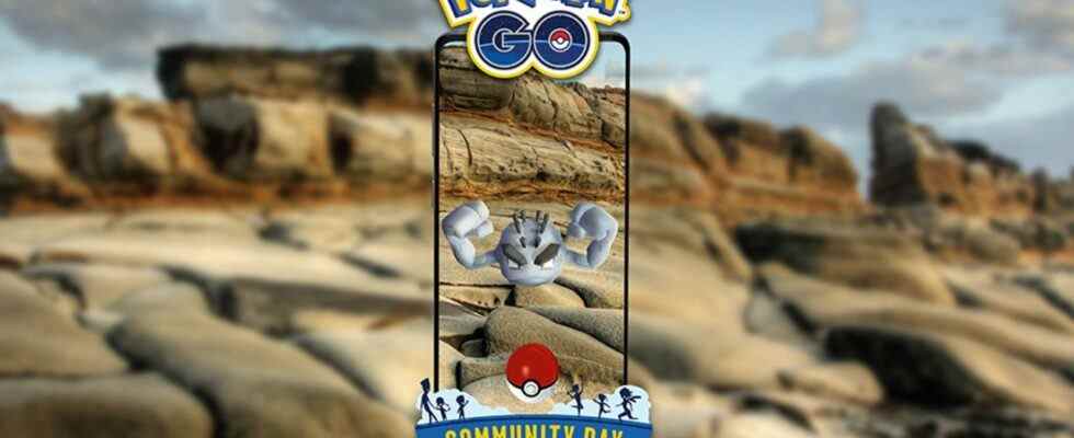 Journées Communauté Pokémon GO 2022 : Journée Communauté de mai - Alolan Geodude