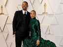 Will Smith et Jada Pinkett Smith assistent à la 94e cérémonie annuelle des Oscars à Hollywood et Highland le 27 mars 2022 à Hollywood, en Californie.