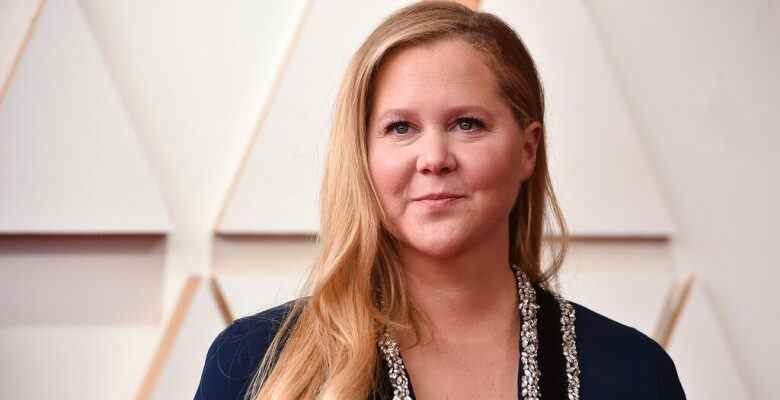 Amy Schumer arrives at the Oscars on Sunday, March 27, 2022, at the Dolby Theatre in Los Angeles. (Photo by Jordan Strauss/Invision/AP)