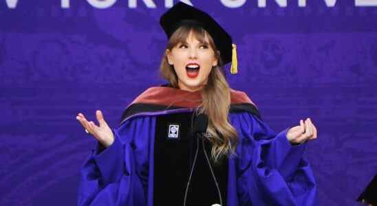 Le Dr Taylor Swift diagnostique les diplômés de la NYU comme grincer des dents