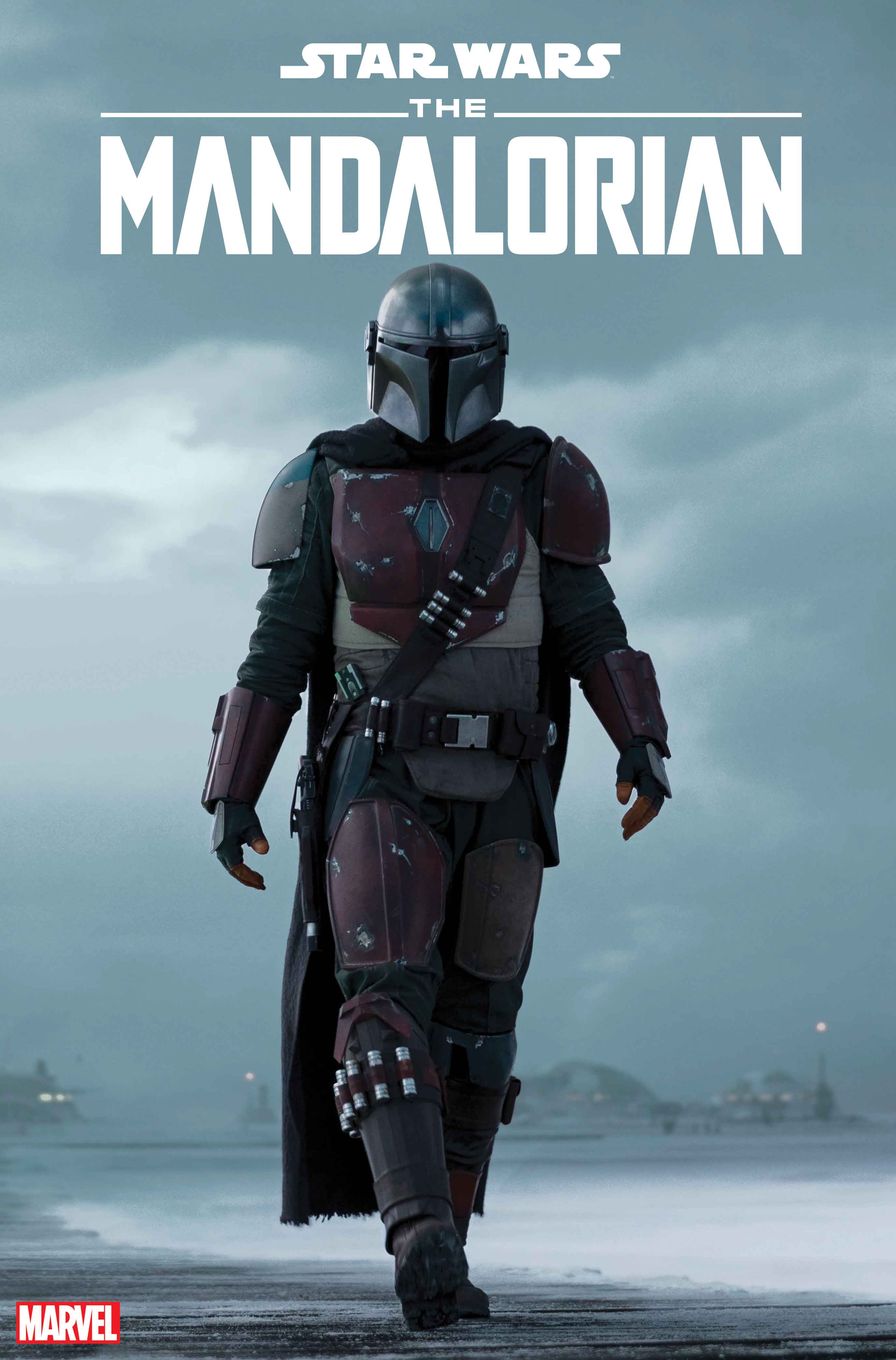 Couverture de la variante télévisée Star Wars: The Mandalorian # 1