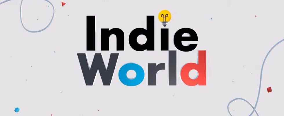 La vitrine Nintendo Indie World sera diffusée cette semaine