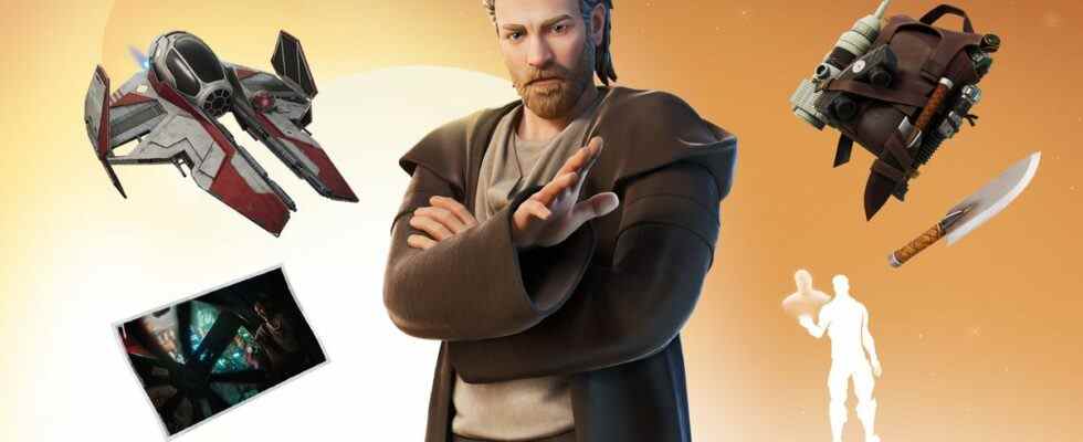 Obi-Wan est le skin Fortnite que vous recherchez, la semaine prochaine