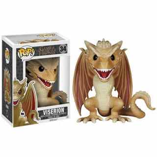 Game of Thrones Viserion Dragon 6 pouces Pop!  Figurine en vinyle