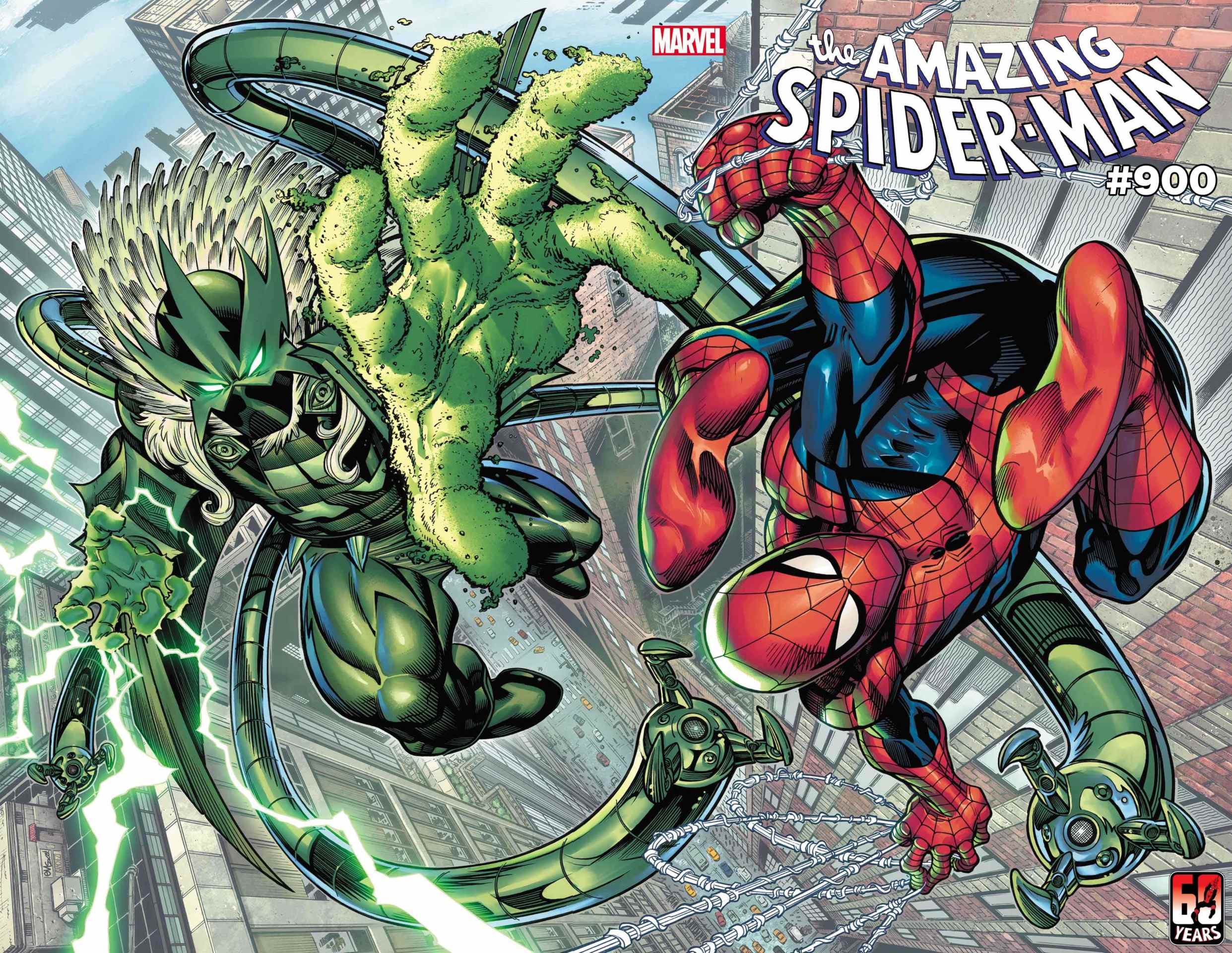 Incroyable couverture de Spider-Man #900