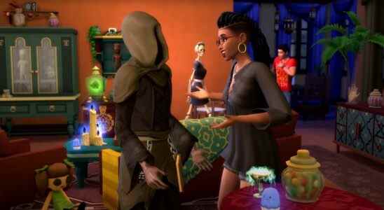 Bonehilda, la favorite des fans, revient dans le pack d'objets paranormaux Les Sims 4