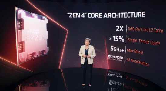 AMD taquine le processeur Zen 4 Ryzen 7000 fonctionnant à 5,5 GHz