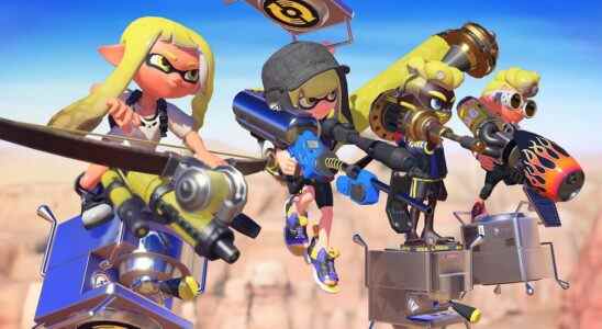 Nintendo montre un tas d'armes Splatoon 3 sur Twitter