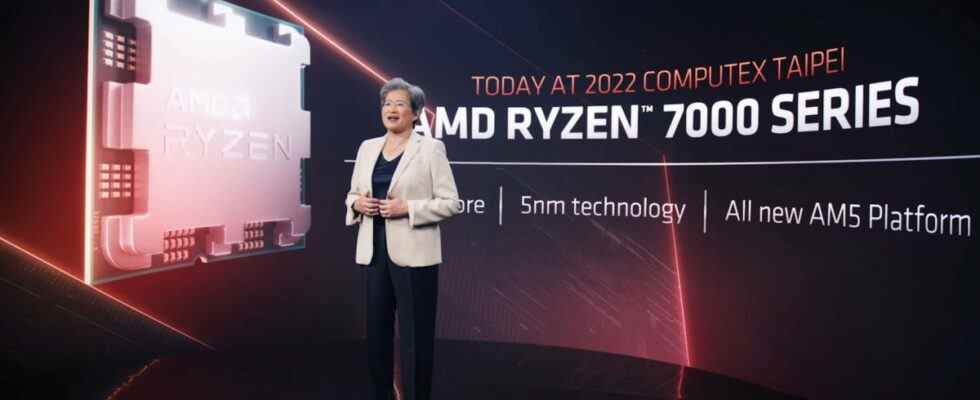AMD présente un processeur Ryzen 7000 à 5,5 GHz inédit qui écrase le Core i9 12900K d'Intel